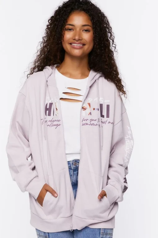 Chun-Li Graphic Zip-Up Hoodie