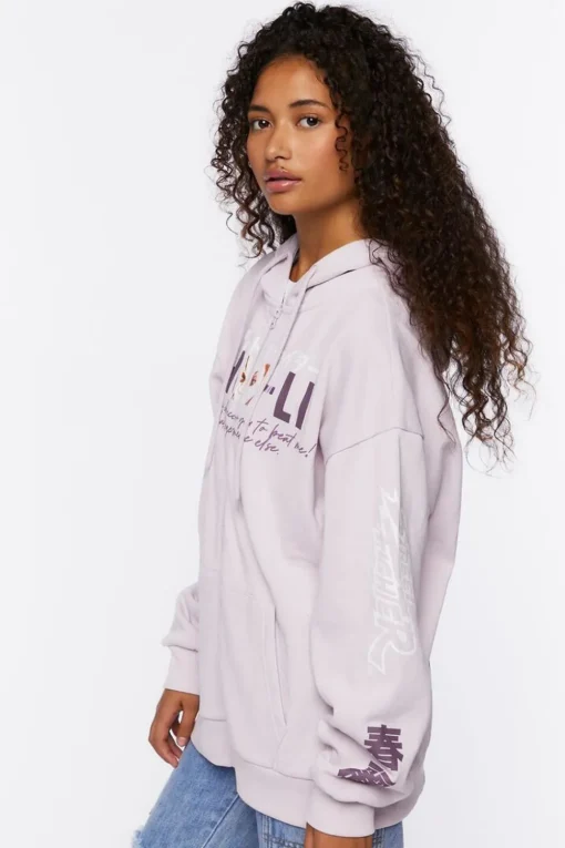 Chun-Li Graphic Zip-Up Hoodie