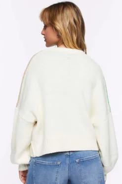 Colorblock Cardigan Sweater