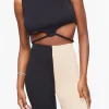 Colorblock High-Rise Biker Shorts
