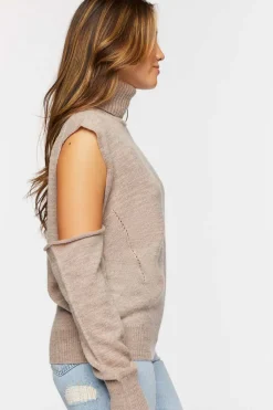 Convertible Open-Shoulder Sweater