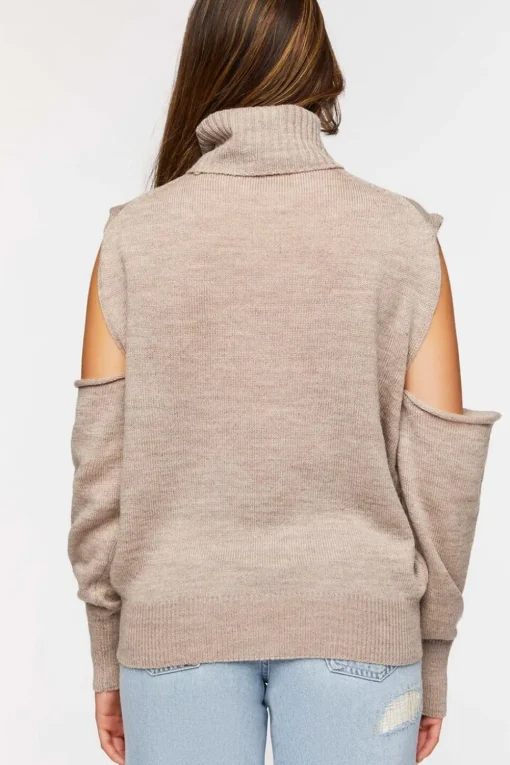 Convertible Open-Shoulder Sweater