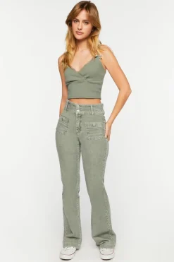 Corduroy Flare Pants