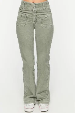 Corduroy Flare Pants