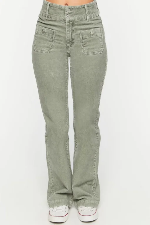 Corduroy Flare Pants