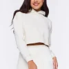 Corduroy High-Rise Wrap Skort