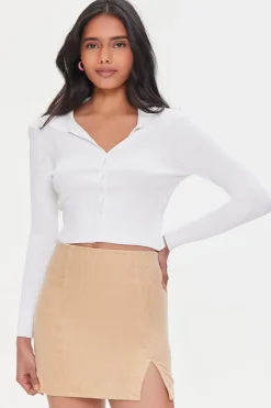 Corduroy Mini Skirt