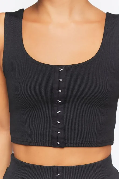Corset Crop Top & Shorts Set