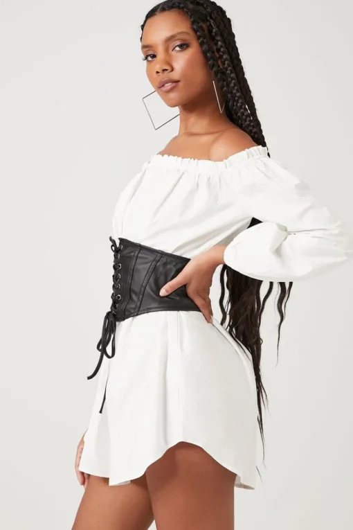 Corset Off-The-Shoulder Dress