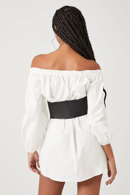 Corset Off-The-Shoulder Dress