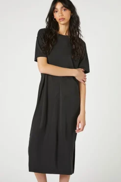 Cotton Midi T-Shirt Dress