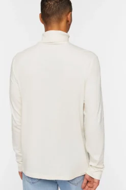 Cotton Turtleneck Top