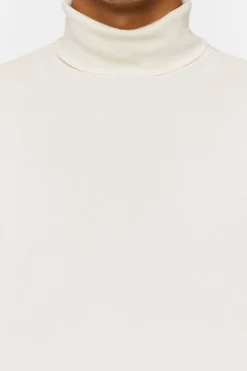 Cotton Turtleneck Top