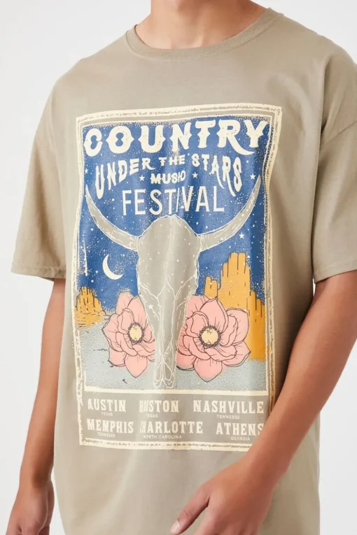 Country Under The Stars Graphic Tee