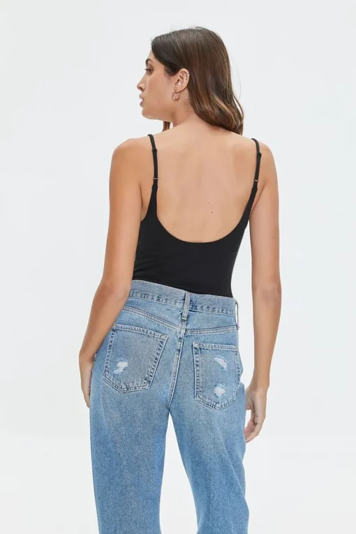 Cowl Neck Cami Bodysuit