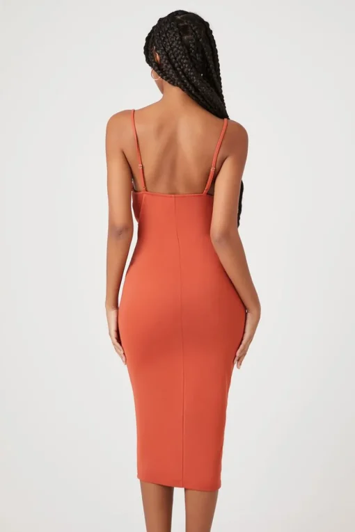 Cowl Neck Cami Slip Dress