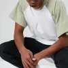 Crew Neck Baseball Tee