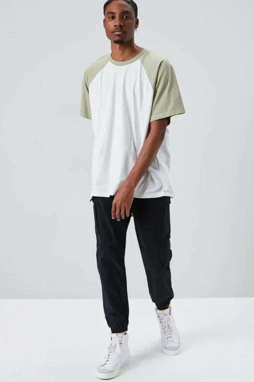Crew Neck Baseball Tee