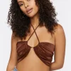 Crisscross Halter Bralette