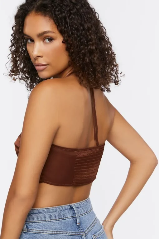 Crisscross Halter Bralette
