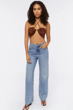 Crisscross Halter Bralette