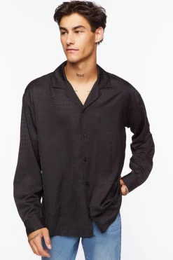Croc Print Long-Sleeve Shirt