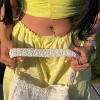Crochet Baguette Shoulder Bag