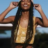 Crochet Granny Square Crop Top