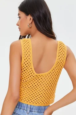 Crochet Granny Square Crop Top