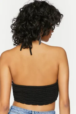 Crochet Halter Crop Top