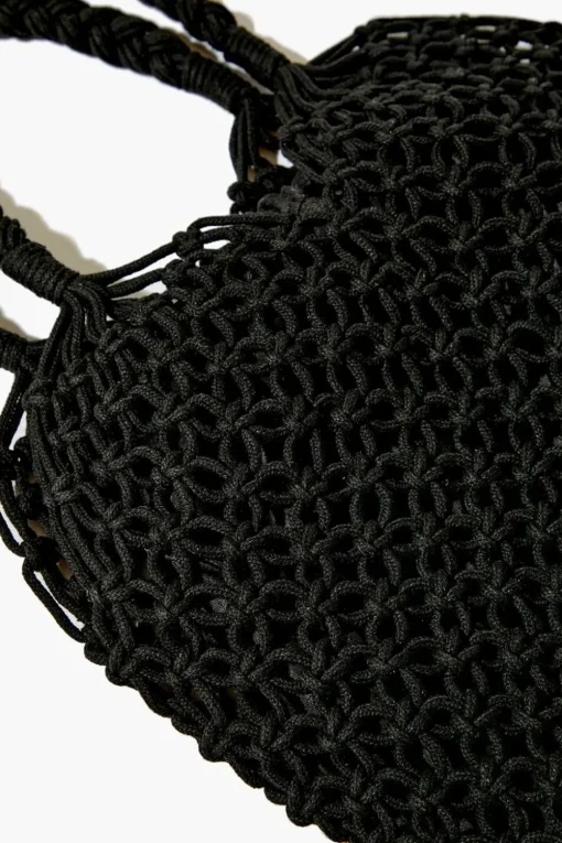 Crochet Knit Tote Bag