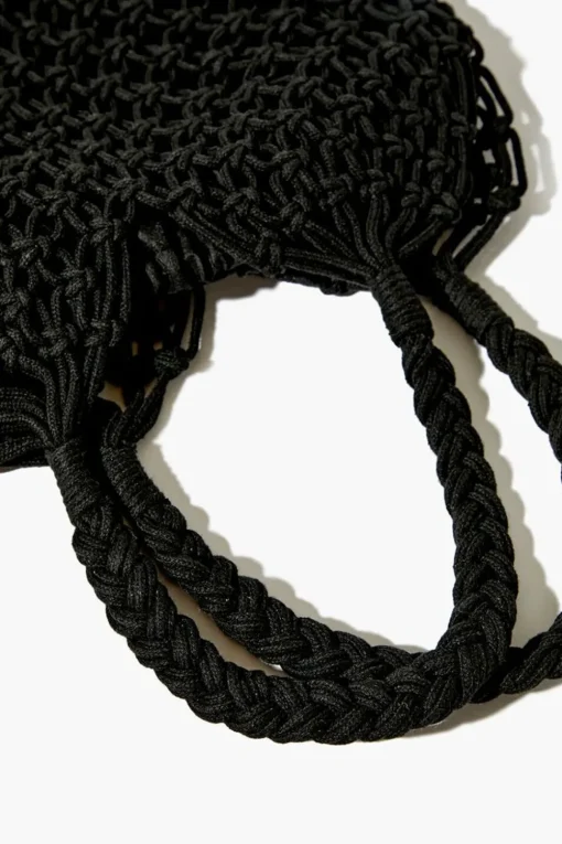 Crochet Knit Tote Bag