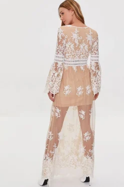 Crochet Lace Maxi Dress
