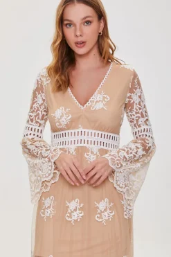 Crochet Lace Maxi Dress