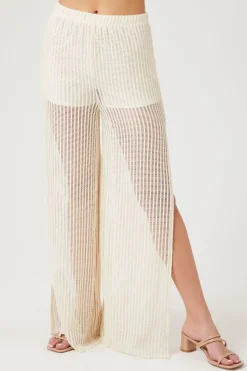 Crochet Slit Pants