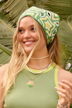 Crochet Star Bandana Headband