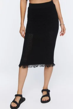 Crochet Tank Top & Skirt Set