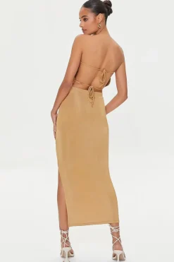 Crop Top & Maxi Skirt Set