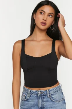 Cropped Bustier Top