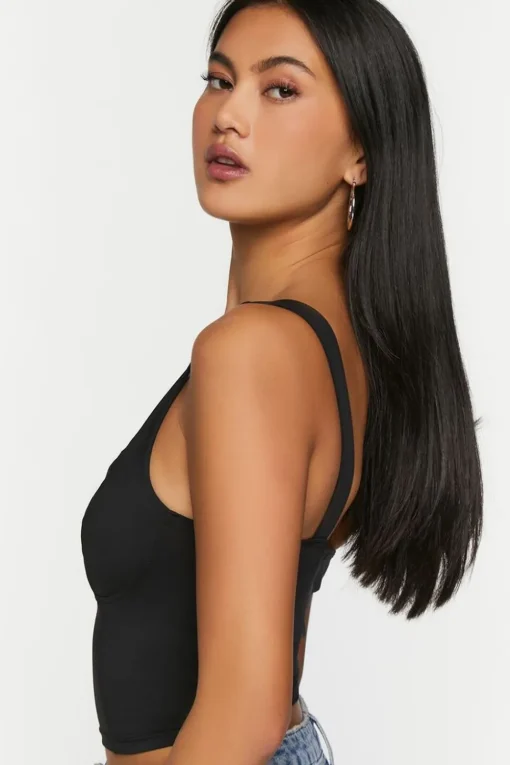 Cropped Bustier Top