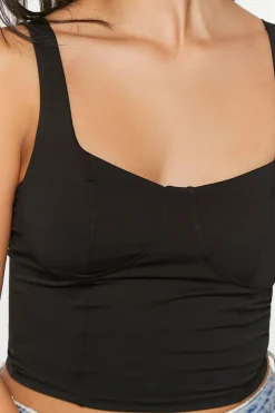 Cropped Bustier Top