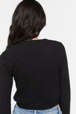 Cropped Cardigan Sweater