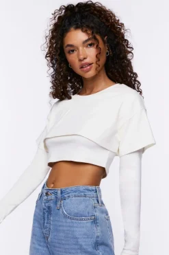 Cropped Combo Tee