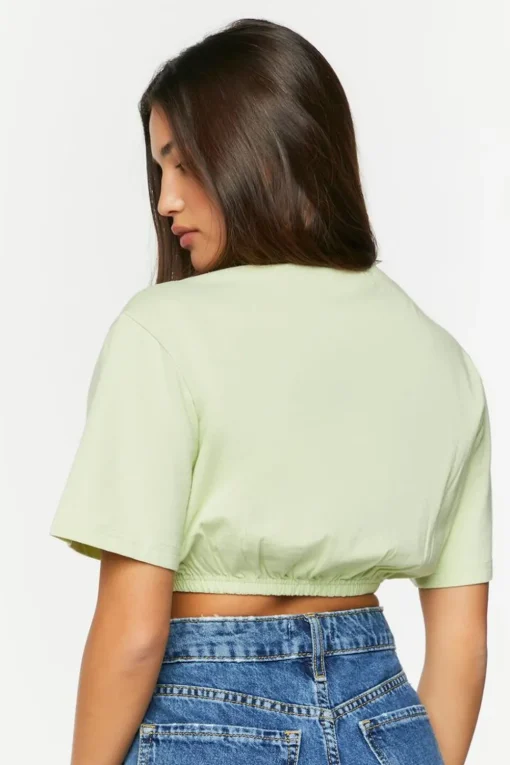 Cropped Crew Tee