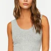 Cropped Pajama Tank Top