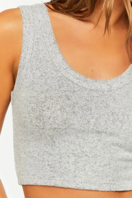 Cropped Pajama Tank Top