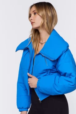 Cropped Puffer Jacket