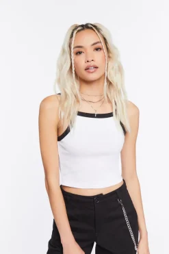 Cropped Ringer Cami