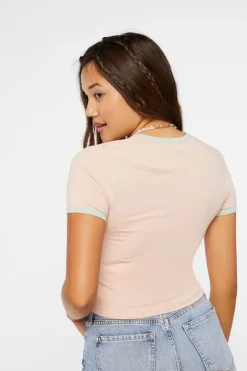 Cropped Ringer Tee