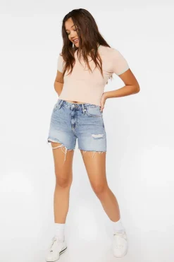 Cropped Ringer Tee